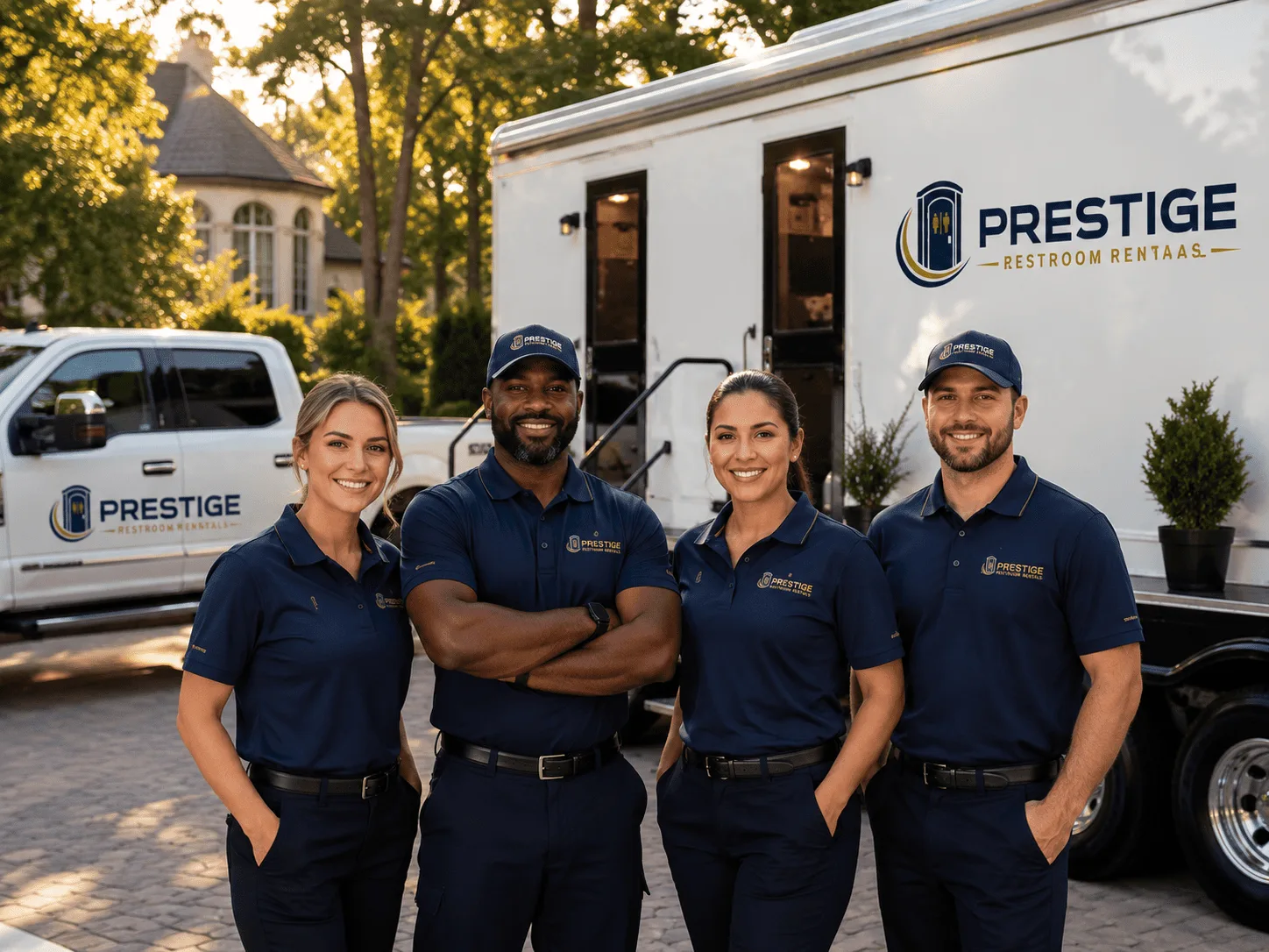 Trusted Luxury Portable Restrooms company in La Rose, IL